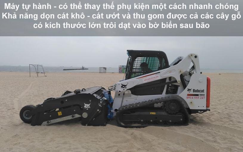 Nguyên lý hoạt động và cách lựa chọn máy dọn rác bãi biển