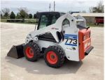 Xe quét bụi Bobcat 773 cũ kèm xúc lật