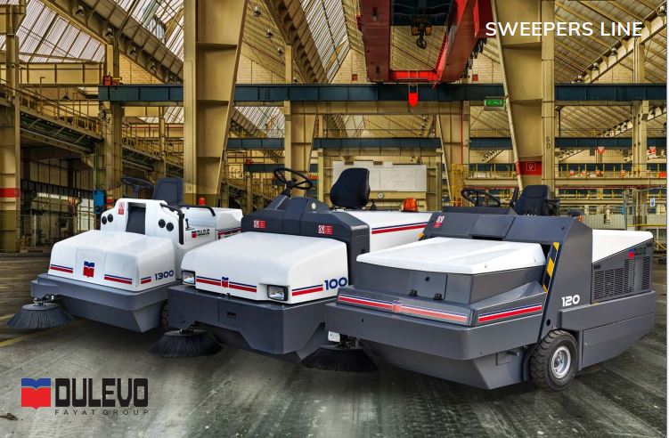 Xe quét hút bụi Dulevo 120DK