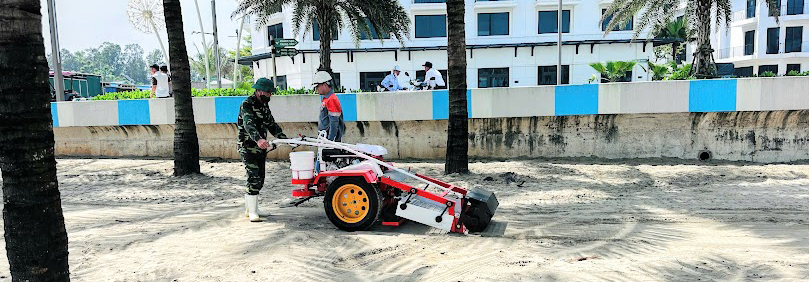 Máy sàng cát bãi biển rio gia rẻ